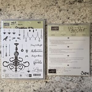 Stampin' Up! Season to Sparkle Stamp Set & Chandelier Thinlits Dies Bundle